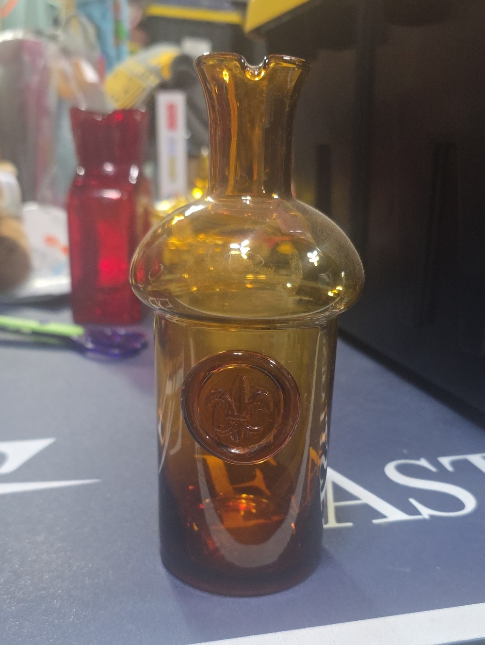 Amber Bottle